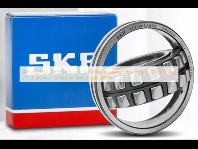 SKF 22208CC/W33 自己調整ローラーベアリング 40x80x23mm