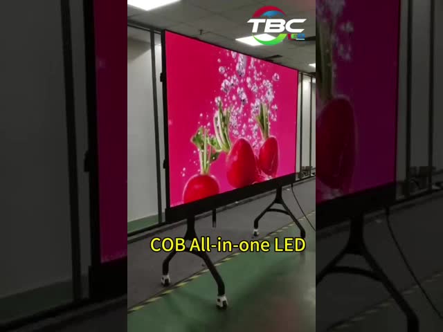 COB オールインワン LED ディスプレイ 高画質 エネルギー節約 ダイナミック画像とビデオ再生