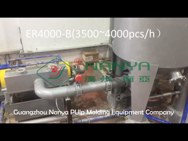 High Efficiency Recycled Paper Egg Tray Machine / Egg Carton Making Machine with 6000 Pcs/H