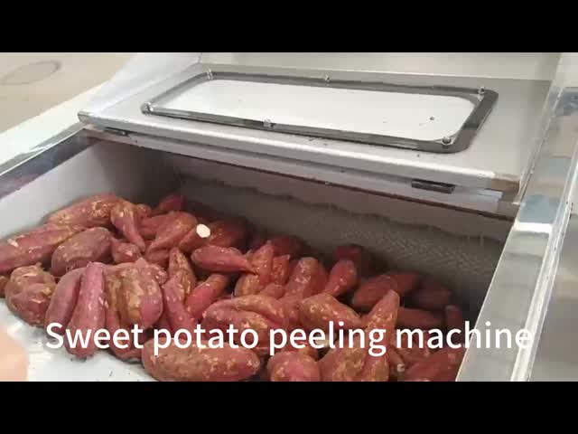 300KG/H出力を洗浄する根茎の果物と野菜のピーラー機械にんじんのポテト