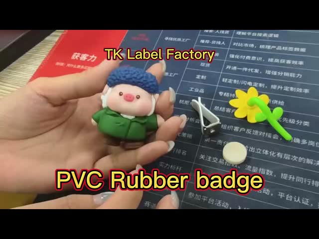 3D Sewing Patch Silicone Ironing Badge Professionnel Silicon Clothing Badge  for Clothes
