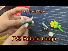3D Sewing Patch Silicone Ironing Badge Professionnel Silicon Clothing Badge  for Clothes