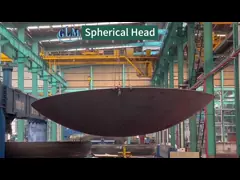 4000 mm LNG-LPG-Tank Kugelkopf, heiß formend ASME Torispherische Schüssel End