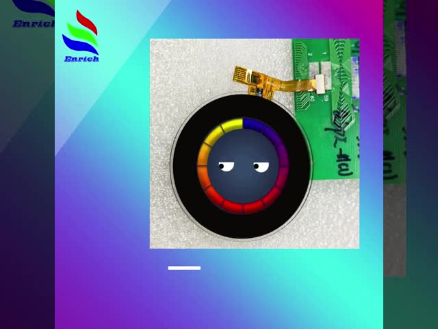 1.6 Inch Circular Tft Display MIPI 400x400 Resolution IC ST77903 QSPI
