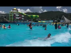 Customizable Artificial Wave Pool With Wave Patterns And Lighting Effects