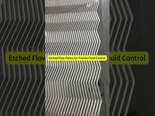 Photochemical Etching Custom Metallic Bipolar Plates For Automotive Fuel Cells