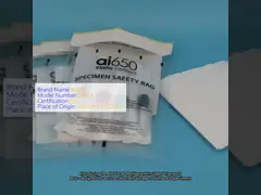 AI650 95kPa Biohazard Transport Bags 330mm x 170mm