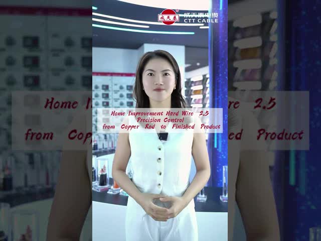 H07V-R 2.5 Copper Conductor Cable for -40°C To 90°C Temperature Range and Versatile Applications