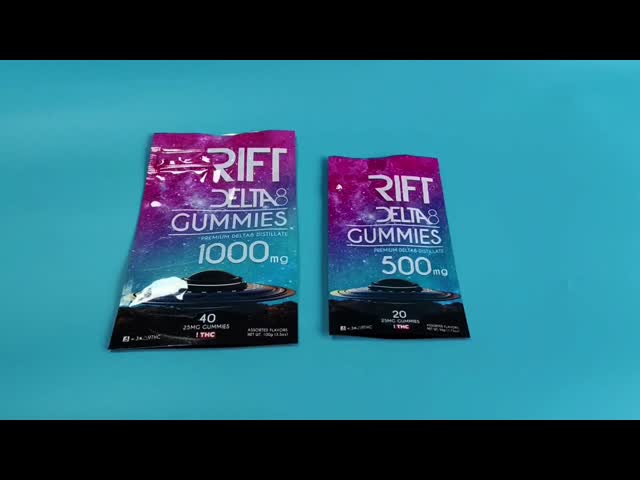 Custom Designed Child Resistant Pouches Boasting Pantone Matched Colors For Pharmaceutical Packaging.