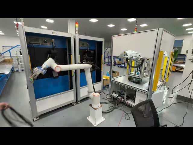 Flexible Automatic Inspection Machine With Robot Feeding For Large O Ring