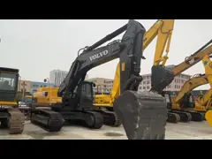 Excavatrice Volvo EC480 d'occasion robuste à vendre, classe 50 tonnes, faible nombre d'heures video