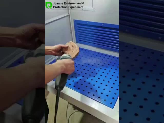 Industrial Downdraft Dust Collector Table for Metal Grinding