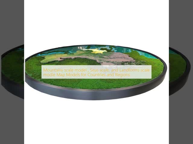 1:50 1:100 1:500 Map Models Mountains Landform Model For Countries And Regions