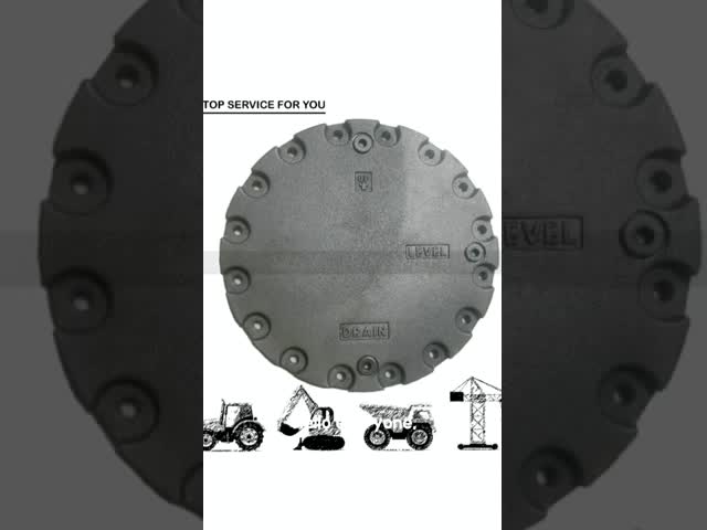 2028763 Customizable EX200-2 Excavator Travel Cover Gear Meshing Wear And Tear Resistance