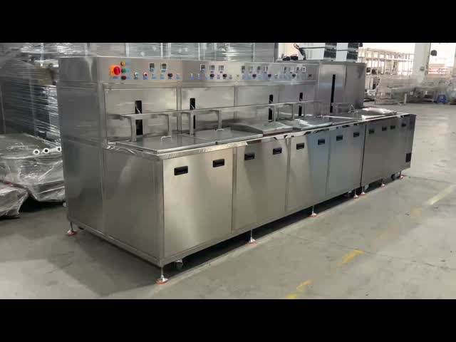 Seven Tank Instrument Ultrasonic Cleaner 60KW Large Ultrasonic Cleaner For Optical Lenses
