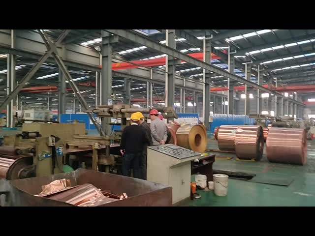Bright Polished 50mm Copper Strip CW008A CW020A CW021A CW022A Pure Copper Coil