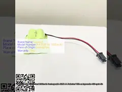 2000mAh Rechargeable NiMH AA Batteries With 500 Cycles