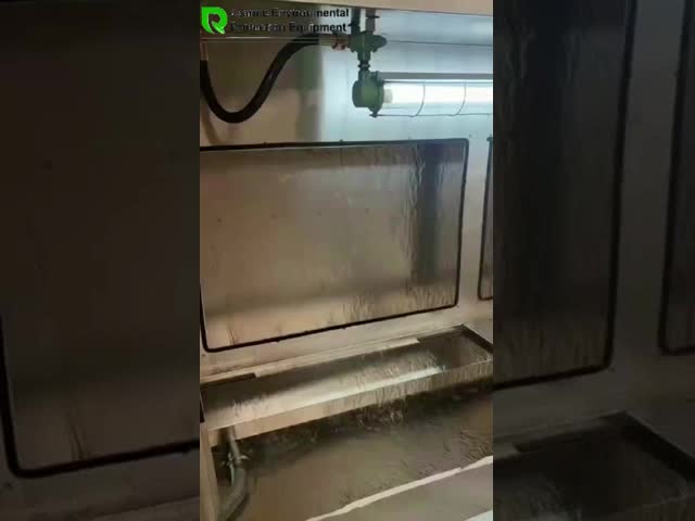 Industrial Wet Downdraft Table for Metal Grinding Dust Extraction