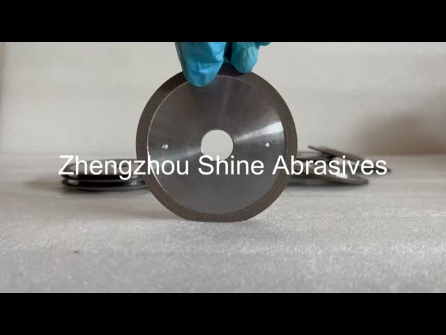Metal Bond Diamond Grinding Wheel for Silicon Wafer Edge Grinding