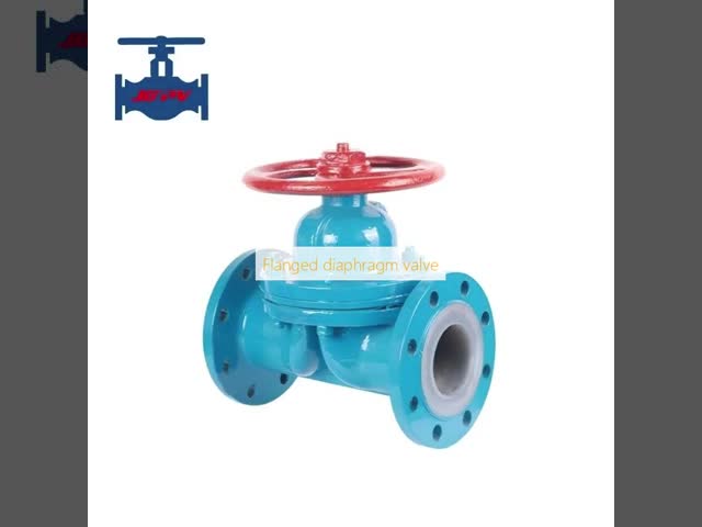 Flanged Diaphragm Valve for Water Steam Oil ISO Certified