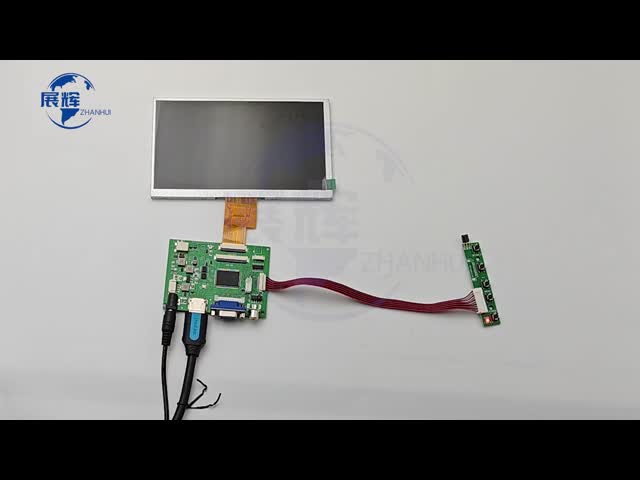 7 inch High Brightness 1000nits 1024x600 Full HD LCD Display IPS Wide Temperature LVDS TFT LCD Module