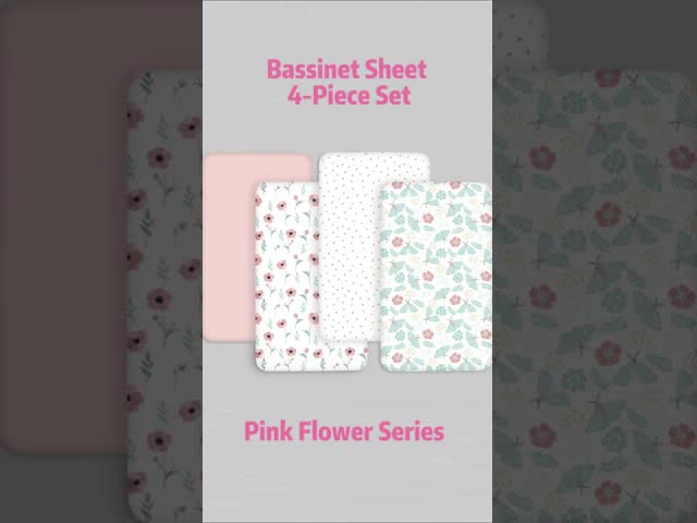Skin Friendly Standard Bassinet Crib Sheet Bassinet Mattress Sheet