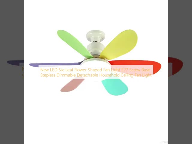 高エネルギー効率のLED扇風機 天井照明