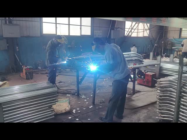 Pvc Coated Protection 5.0mm 2.8m Double Circle Fence