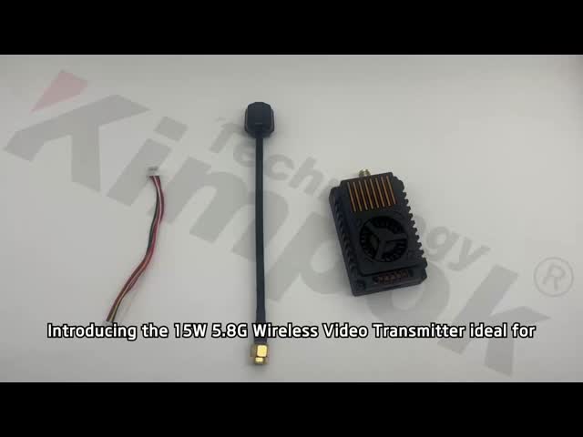 15W 5.8GHz FPV Video Transmitter High Power Wireless VTX Drone Accessories