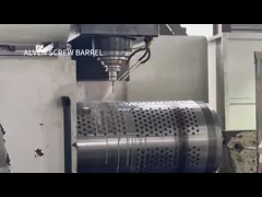 Grade 2 Extruder Squeezer Screw & Barrel For Tons Of Packets Of Extrusion Granulation