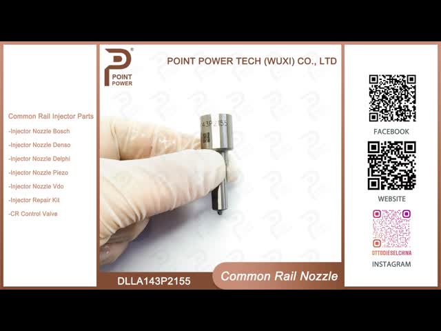 DLLA143P2155 ボッシュ注入用ノズル 0445120161,0445120204 ボッシュ-Φ3.5シリーズ