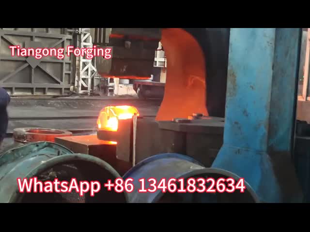 Custom Size Smooth Forged Steel Block Mechanical Press Frames Heavy Steel Block