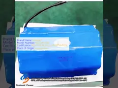 LiSOCl2 Battery Primary Battery ER34615 5S6P 18V 95Ah With Ambient Temperature Range -55℃ To 85℃