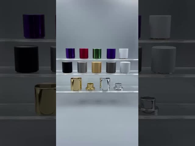 Aluminum Metal Perfume Caps