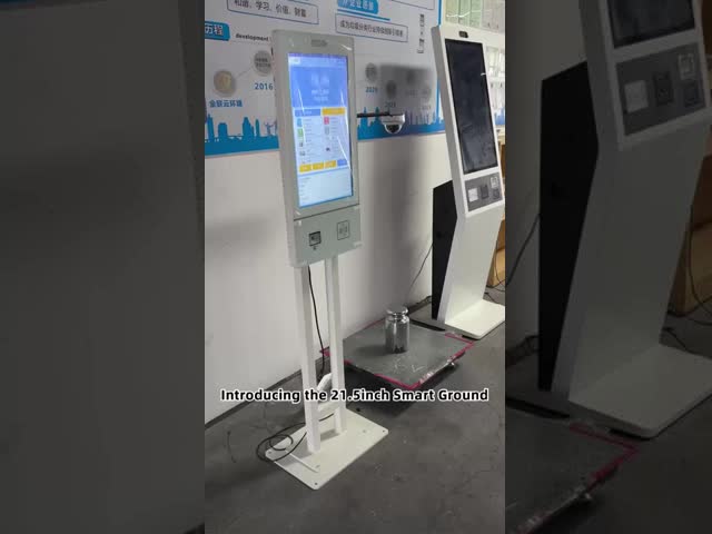 21.5' Smart Ground Scale Platform with IoT LCD Display Touch Screen Thermal Printing and OEM ODM High Resolution 1920*1080