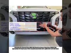 Hyundai Creta 2022 ABS Plastic Car Bumper Guard Front & Rear Bumper Guard