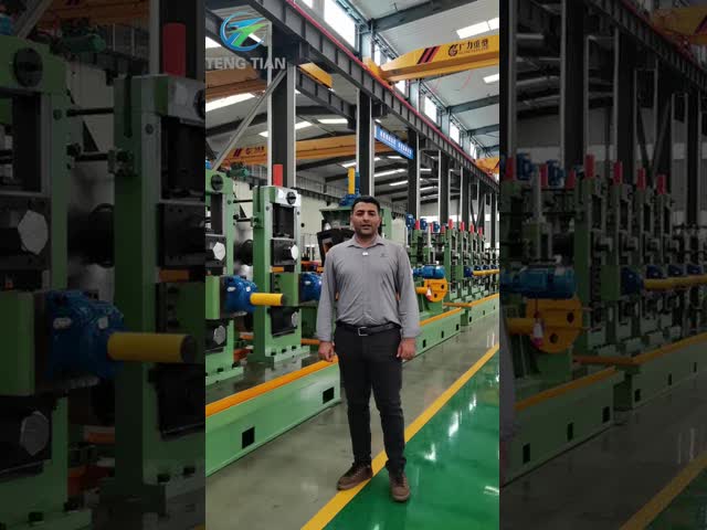 Máquina de moagem de tubos de alta frequência de trabalho pesado ERW