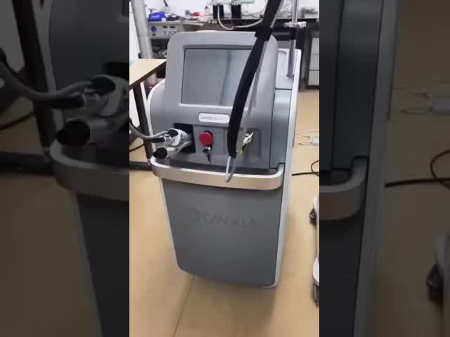 755nm 1064nm アレクサンドライト YAGレーザー脱毛機
