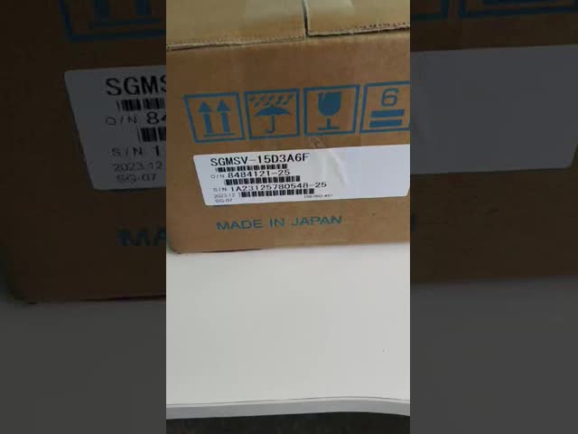 1.5kW YASKAWA Parts YASKAWA SGMSV-15D3A6F Servo Motor AC200V Permanent Magnet Type