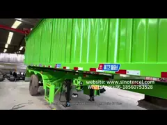 60 Ton Enclosed Box Semi Trailer with High-Strength Steel Body