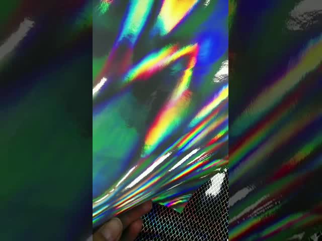 BOPP / PET Metallized Holographic Film , Holographic Lamination Film