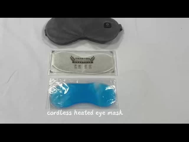 Cordless Graphene Self Heated Eye Mask With Soothing Heat Cold Pack For Dry Eye Stye Relax Eye Strain