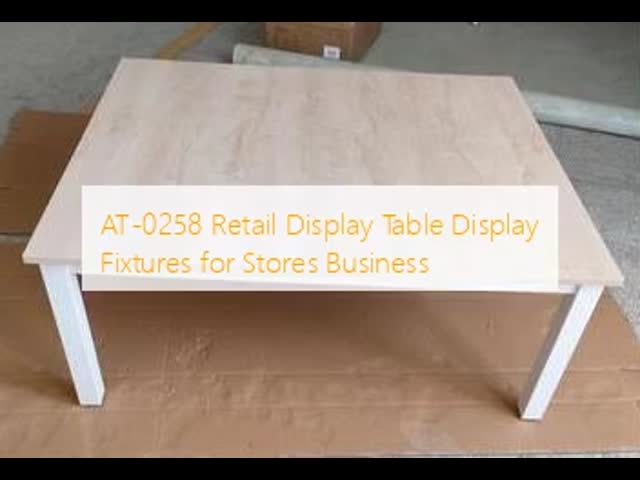 AT-0258 Retail Display Table Display Fixtures for Stores Business