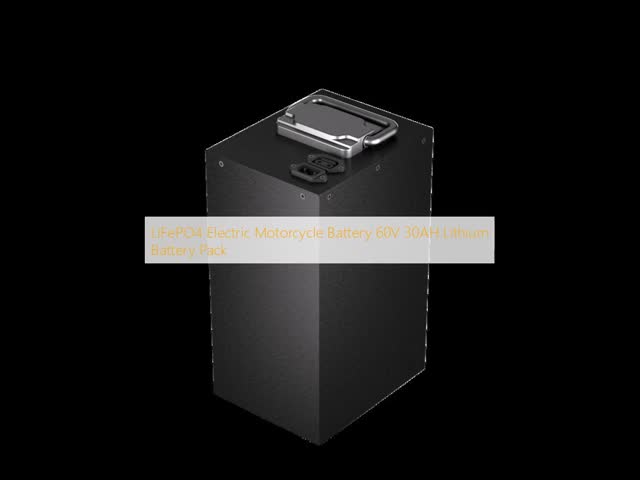 LiFePO4 Electric Motorcycle Battery 60V 30AH Lithium Battery Pack