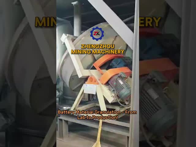 Lab Scale Disc Pelletizer Machine Wet Granulation Equipment