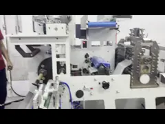 Fully Automatic Rotary Die Cutting Slitting Rewinding Machine