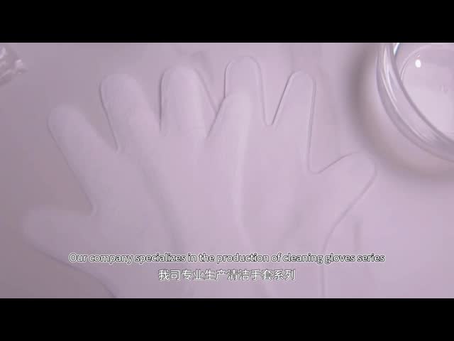 Nonwoven Disposable Dog Washing Gloves White Pink Disposable Pet Cleaning Gloves