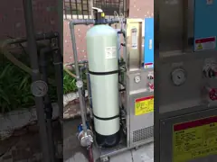 Unité de dessalement solaire d'eau de mer de 5 000 litres video