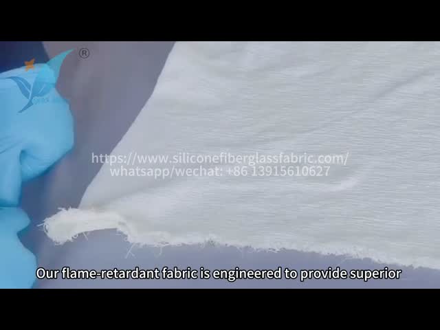 230gsm White Flame Retardant Mattress Lining Fabric