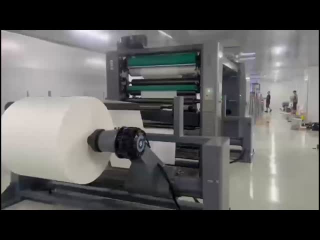 Máquina de impressão flexográfica a 6 cores de alta velocidade para materiais de papel